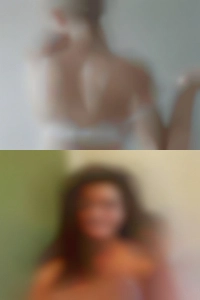 Natural swingers tan with curly adult white hair.
